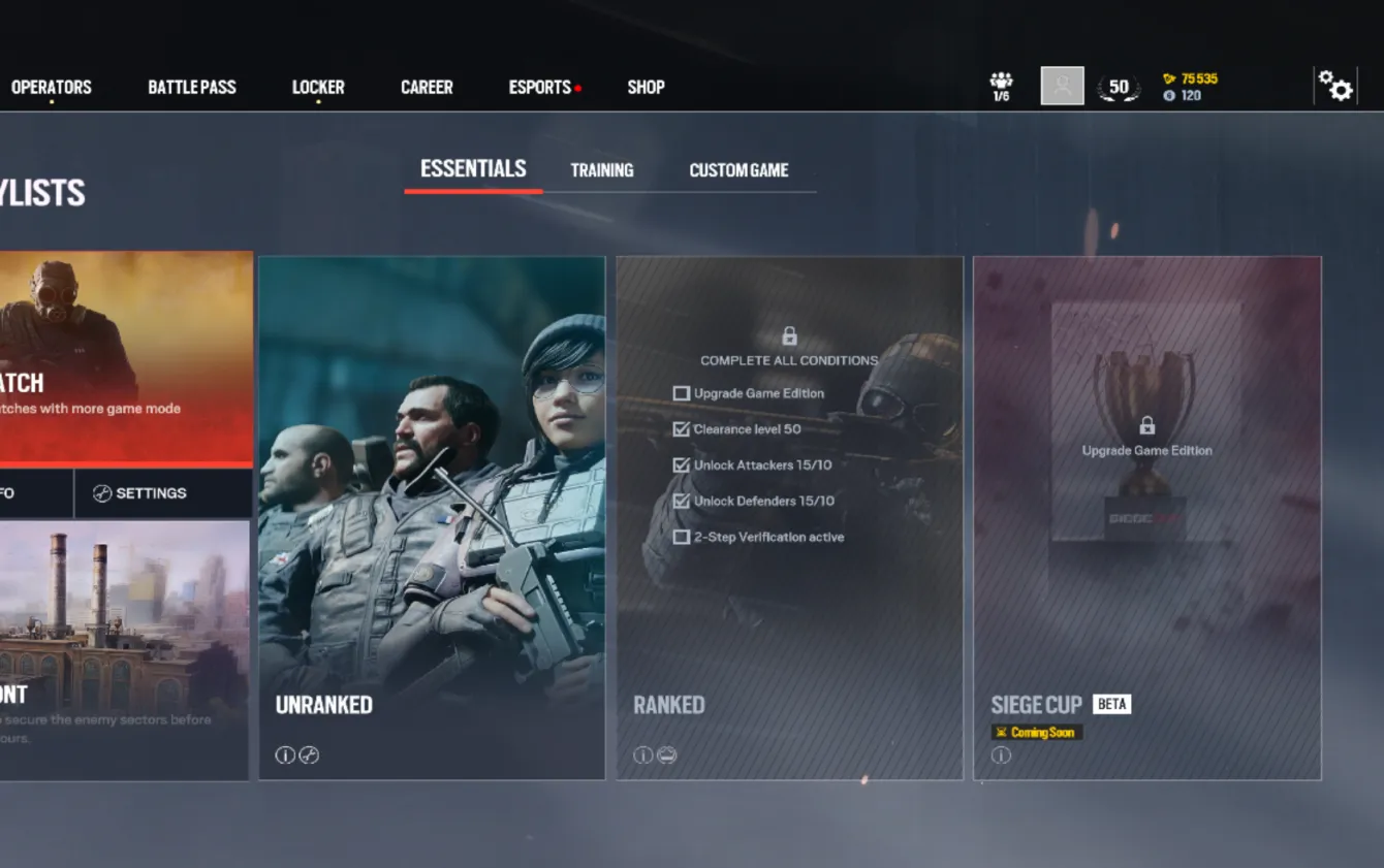 ✅ 【 Steam Account ( GAME PURCHASED ) 】 Lvl 50 + R6 SIEGE⭐READY FOR RANKED ( STANDARD EDITION )✅ 85k+ Renown's✅ 20 ↔ 40 Alpha Packs ✅ First Email ✅Full Access ✅